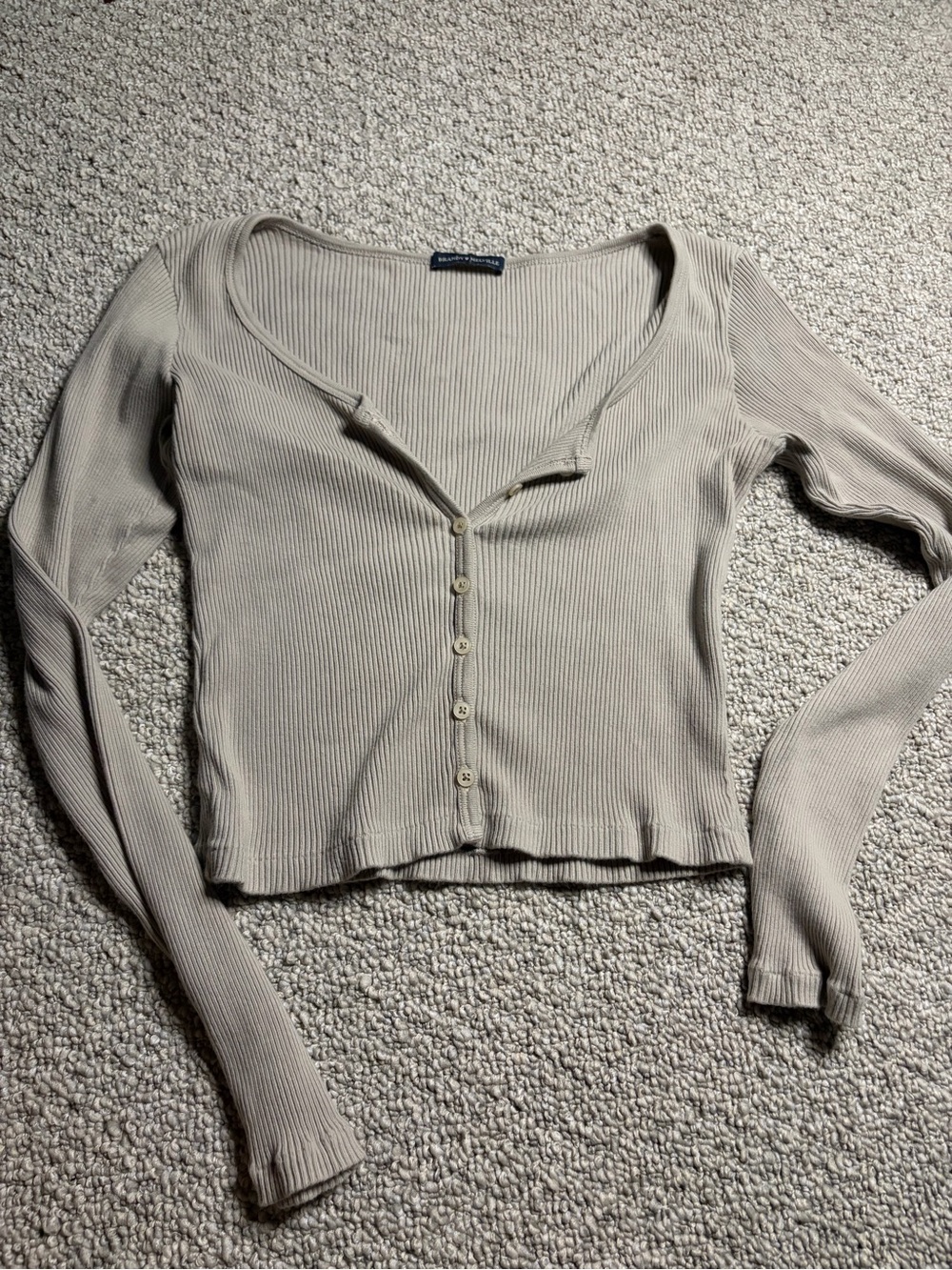 Tan Brandy Melville button down